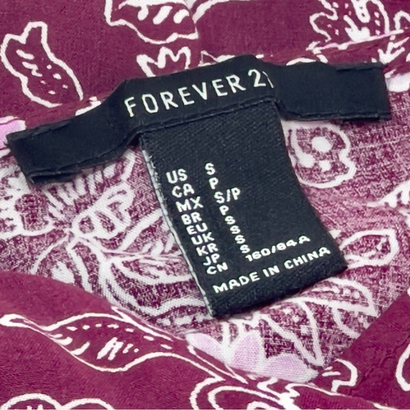 Forever 21 Pink Floral Wrap-Dress with Front Slit in Pink - Picture 2 of 5